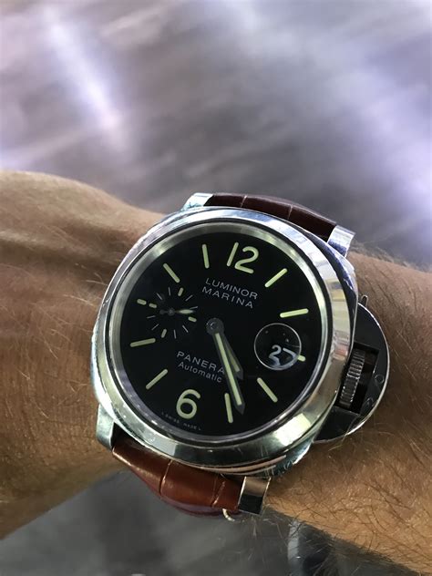 panerai pam01048 review|Panerai luminor marina automatic pam104.